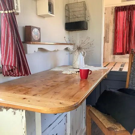 Pipowagen Paarse Opal Campingplads