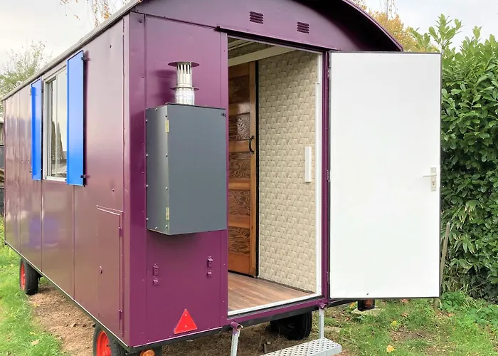 Pipowagen Paarse Opal Camping